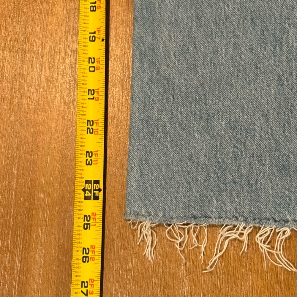 The Row Light Blue Straight Leg Jeans - Picture 11 of 14